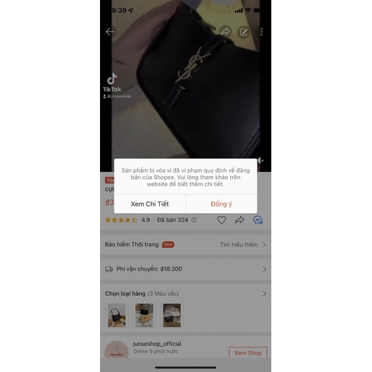 Túi cặp nách size 22cm cực xinh [Sale]