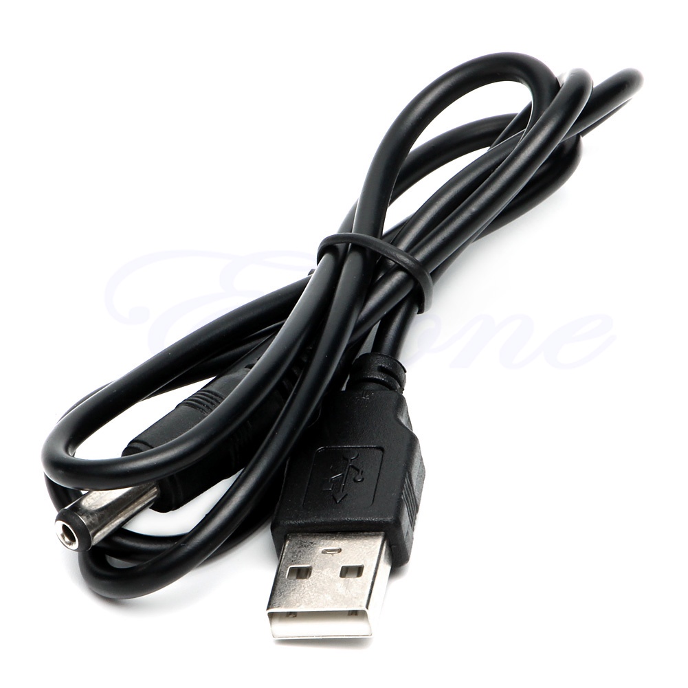 Won 2.6ft USB 2.0 Male to DC5.5 X 2.5mm Jack Power Supply Charge Cord for Tablets