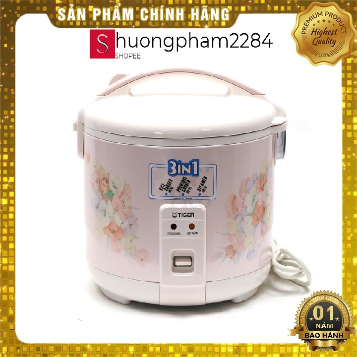 Nồi cơm điện Tiger JNP-1803 1.8L - Hàng chính hãng Nhật Bản, Cơm ngon, Cực bền