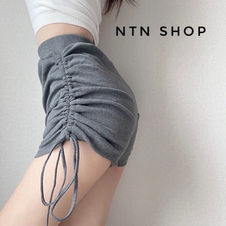 Quần đùi Lưng Cao Rút Dây  2 bên (av)
