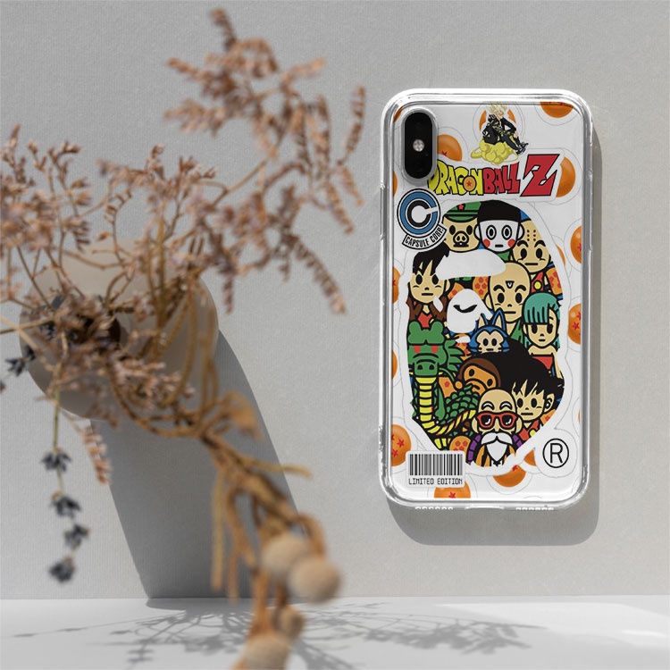 Ốp Lưng Dragon Ball Bape cho Iphone 6 7 8 Plus 11 12 Pro Max X Xr TMAPOD00001