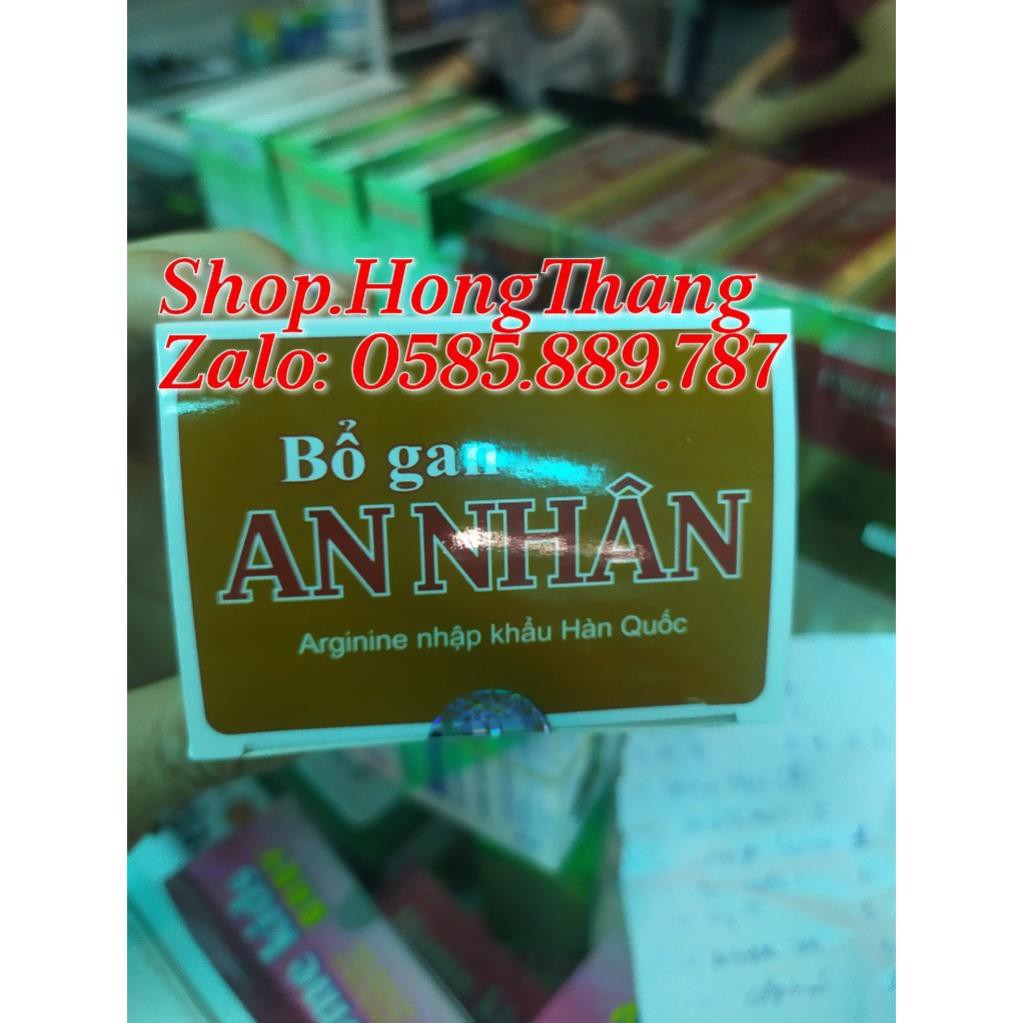 Bổ gan an nhân chứa tinh chất cây cà gai leo , giải độc, mát gan, lợi mật, tăng cường chức năng gan