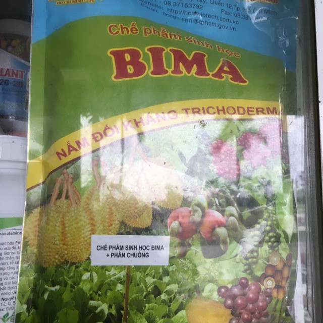 Bán Giá sỉ - chế phẩm sinh học BIMA ( Nấm đối kháng Trichoderma) hàng nhập, phân phối trong nước bởi thietbinhavuon.