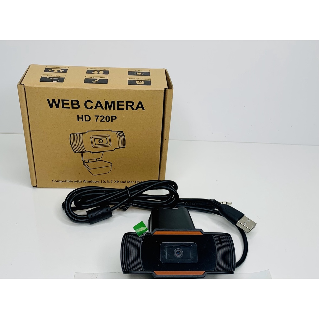 WEBCAM CÓ MIC kẹp màn hình máy tính, camera hỗ trợ học online, livestream | WebRaoVat - webraovat.net.vn