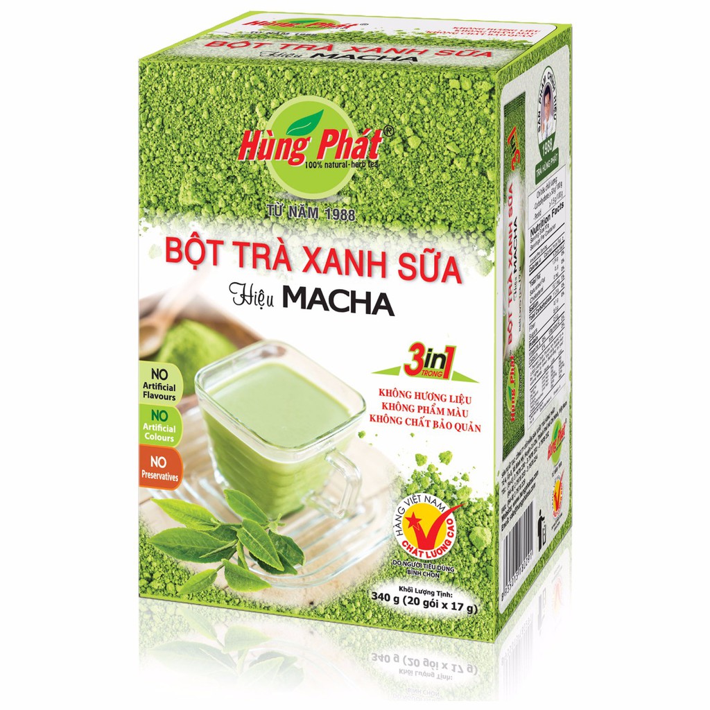 Bột trà xanh sữa Matcha 340gr