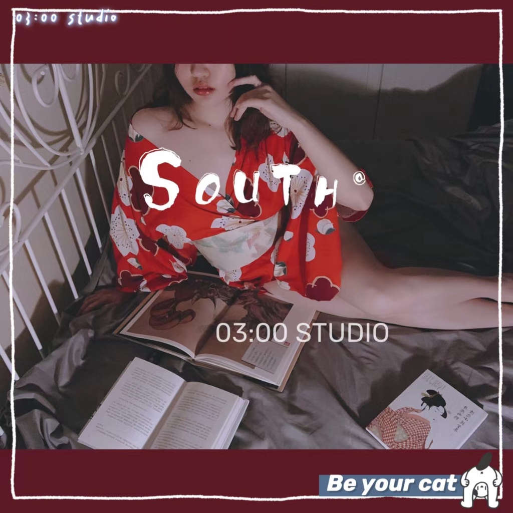 （Giao hàng bảo mật）🍉Váy ngủ sexy🍉Nhật Bản kimono phong cách kèm nơ thắt eo gợi cảm--024