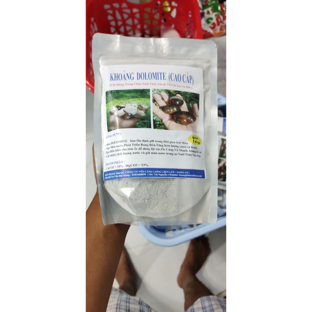 VÔI DOLOMITE CHO THỦY SẢN CHUYÊN CHO MÔI TRƯỜNG NUÔI ỐC CÁ LƯƠN ẾCH   VÔI XÁM HÀM LƯỢNG HẤP THỤ AXIT CAO TRONG NƯỚC MƯA