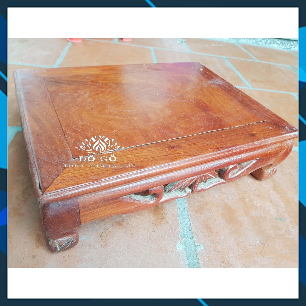 Bàn osin Bàn trà  nhật bản Kỷ trơn gỗ hương cỡ lớn 35x50 và 40x60