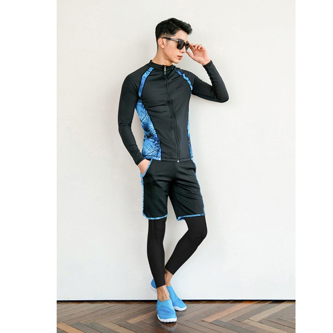 Bộ đồ bơi nam dài tay quần dài hàng nhập cao cấp