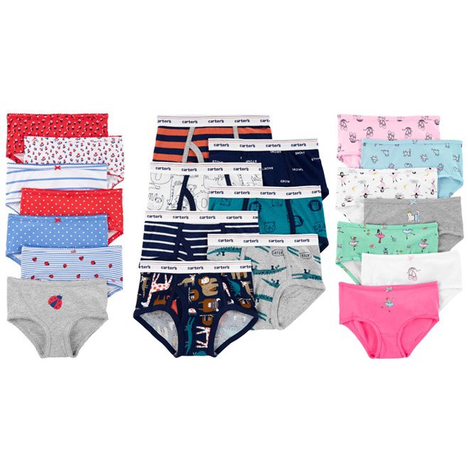 Combo 3 Quần lót  Bé gái - Chính hãng Carter"s