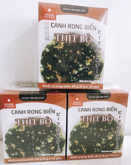 ASUZAC CANH RONG BIỂN VỊ THỊT BÒ | BigBuy360 - bigbuy360.vn