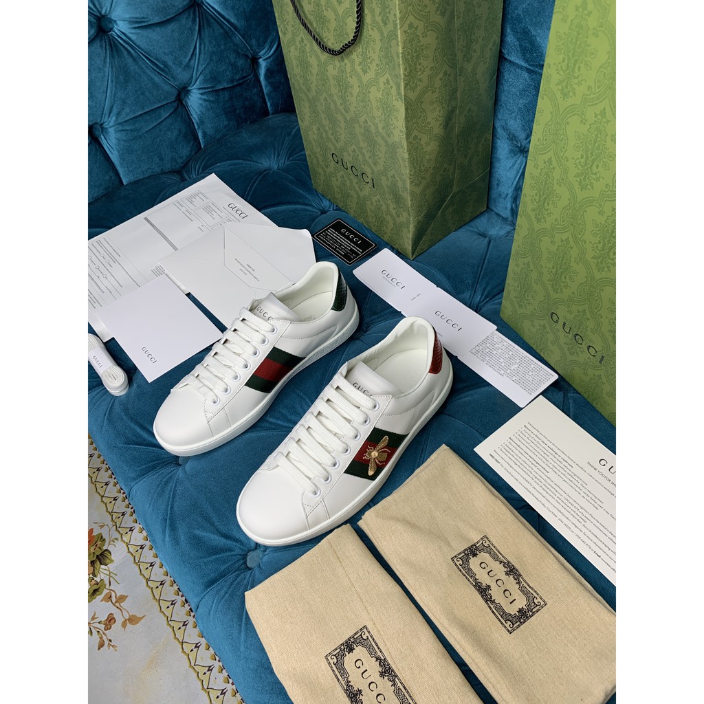 👟HIGH FASHION👟 Giày sneakr thêu ong bản 1-1 on web Fullbox MLN PLD size 36-43