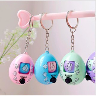 Móc chìa khóa oẳn tù tì quả trứng dễ thương