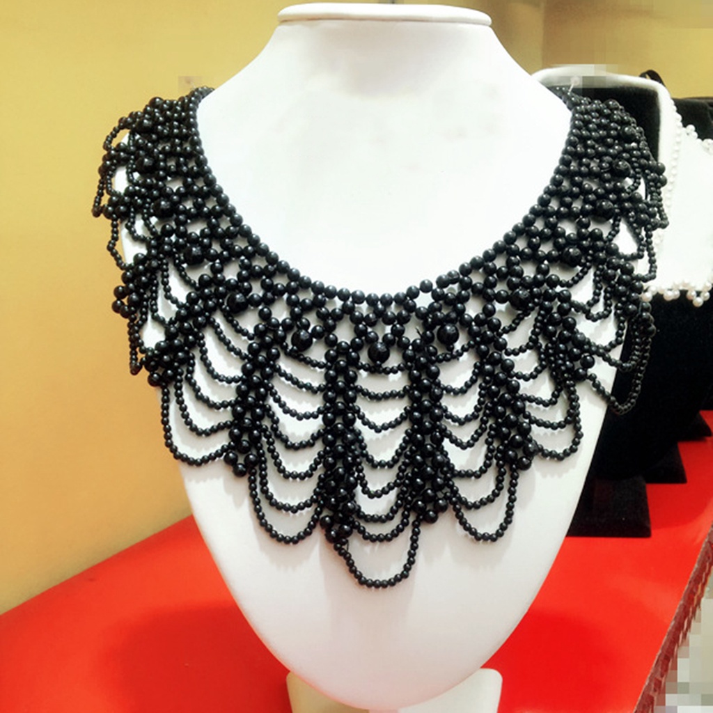 Vòng cổ Nhiều Lớp Đính Đá Sang Trọng Cho Nữ