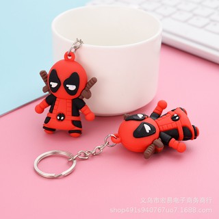 Móc khóa Deadpool kèm dây.