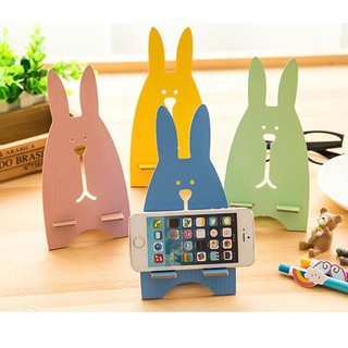 Kệ để điện thoại thông minh hình thỏ dễ thương