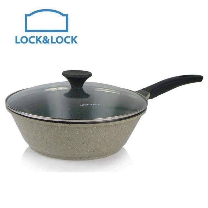 Chảo sâu lòng đáy phẳng Lock&amp;Lock Stone LCA6285 ..