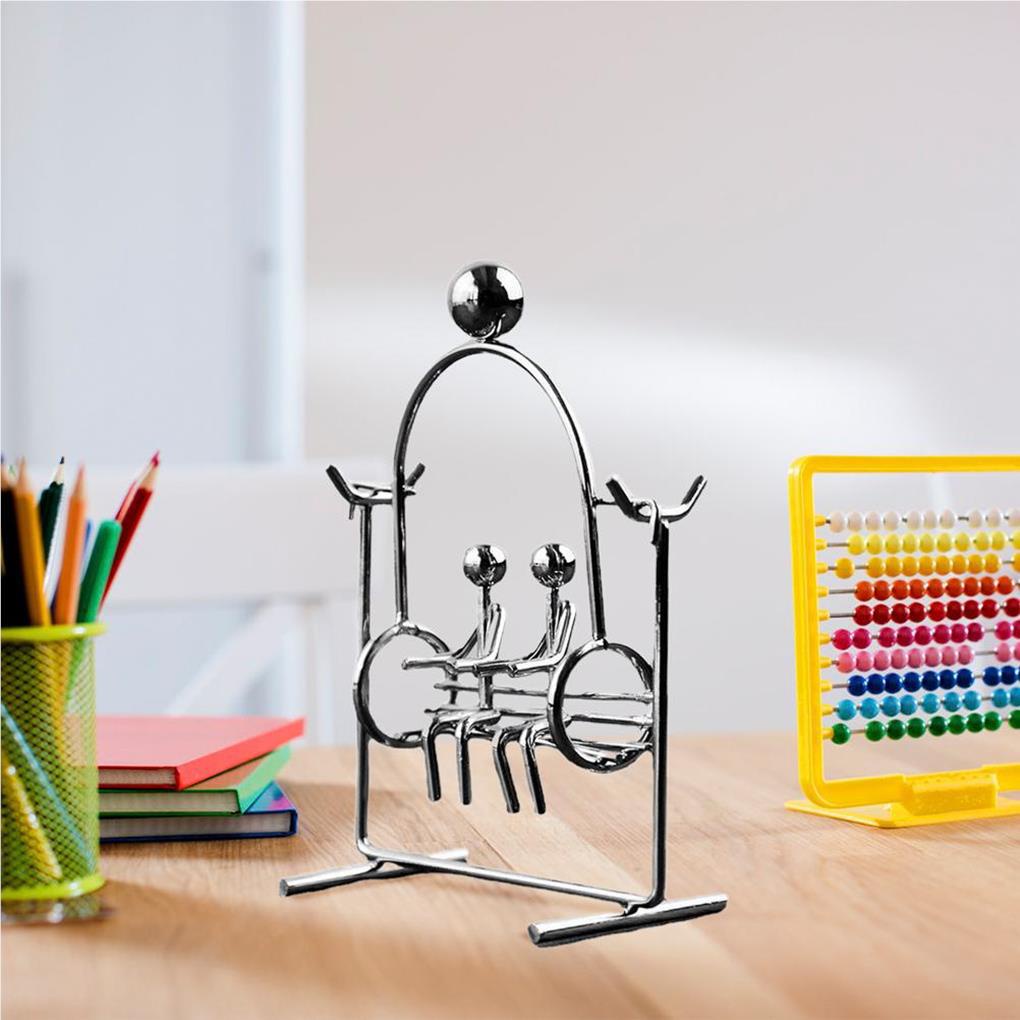 [Choo] Đồ Chơi Cân Bằng Để Bàn Bằng Kim Loại Chống Gỉ Kinetic Art Cân Bằng Để Bàn Trang Trí