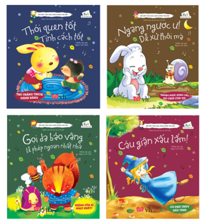 Bồi đắp tính cách, nuôi dưỡng tâm hồn (Bộ 4 Cuốn)