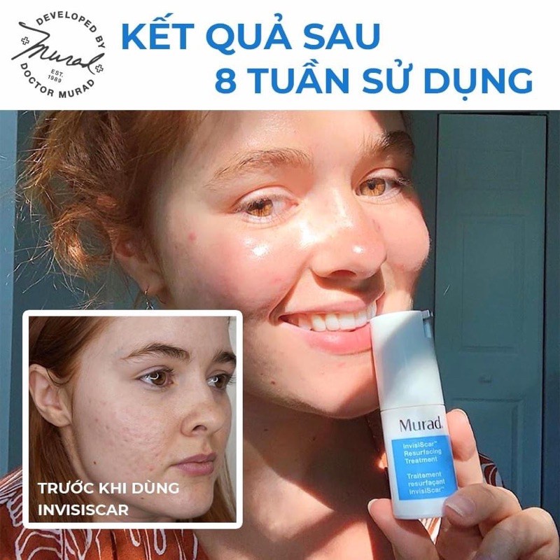 Giải Pháp Cho Làn Da Sẹo & Thâm Sau Mụn Murad InvisiScar Resurfacing Treatment