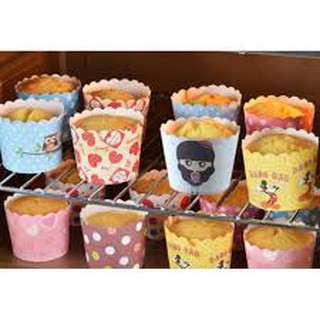 Khuôn giấy lót bánh cupcake cứng
