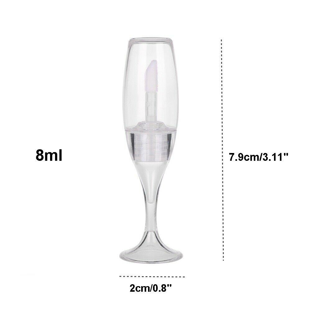 Bộ 5 Lọ Rỗng Đựng Son Bóng Trang Điểm DIY Hình Chai Rượu