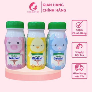 Sữa nước Bledina chai nhựa 250ml Pháp
