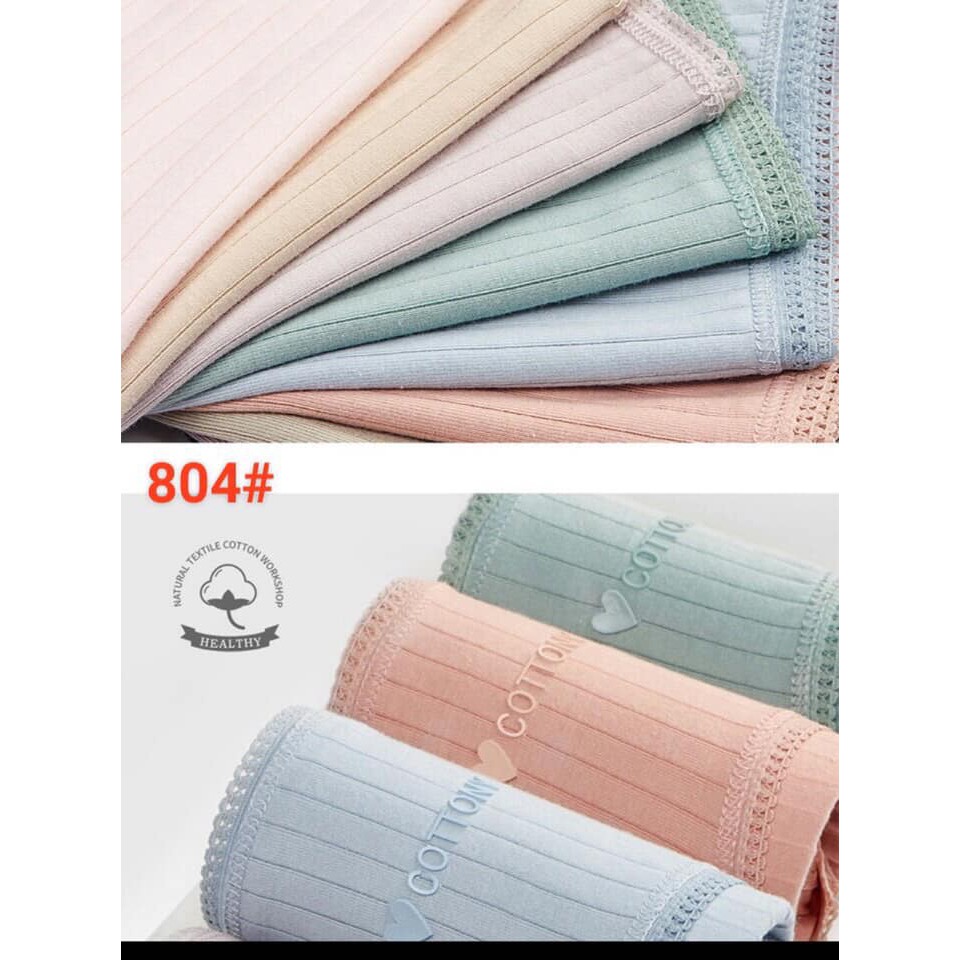 Set 10 quần lót Cottony viền ren