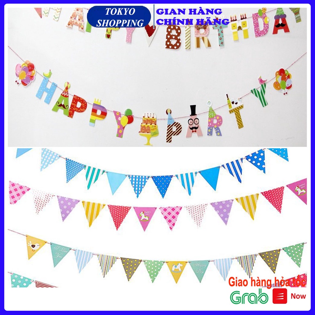 Dải cờ, Dải Chữ Chúc Mừng Sinh Nhật - Happy Birthday