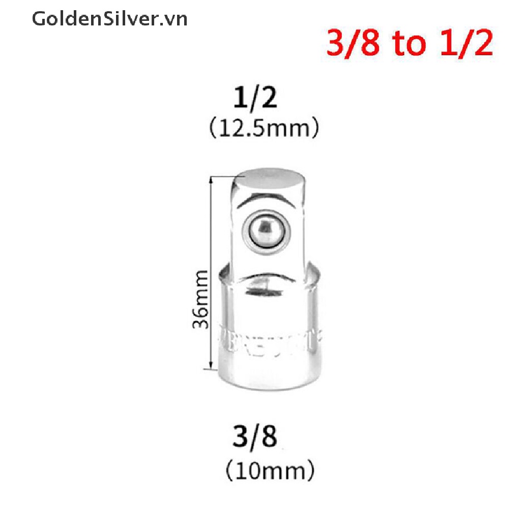 Đầu Chuyển Đổi Ổ Đĩa 3 / 8 &quot;Sang 1 / 4&quot; 1 / 2 inch Tiện Dụng