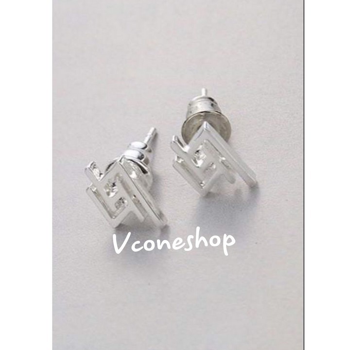 Khuyên tai luhan lh7 trang sức phụ kiện nam nữ phong cách Hàn Quốc