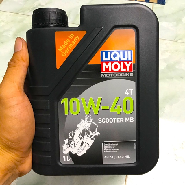 Nhớt Tổng Hợp Xe Tay Ga Liqui Moly MOTORBIKE 4T 10W-40 SCOOTER MB - 20832