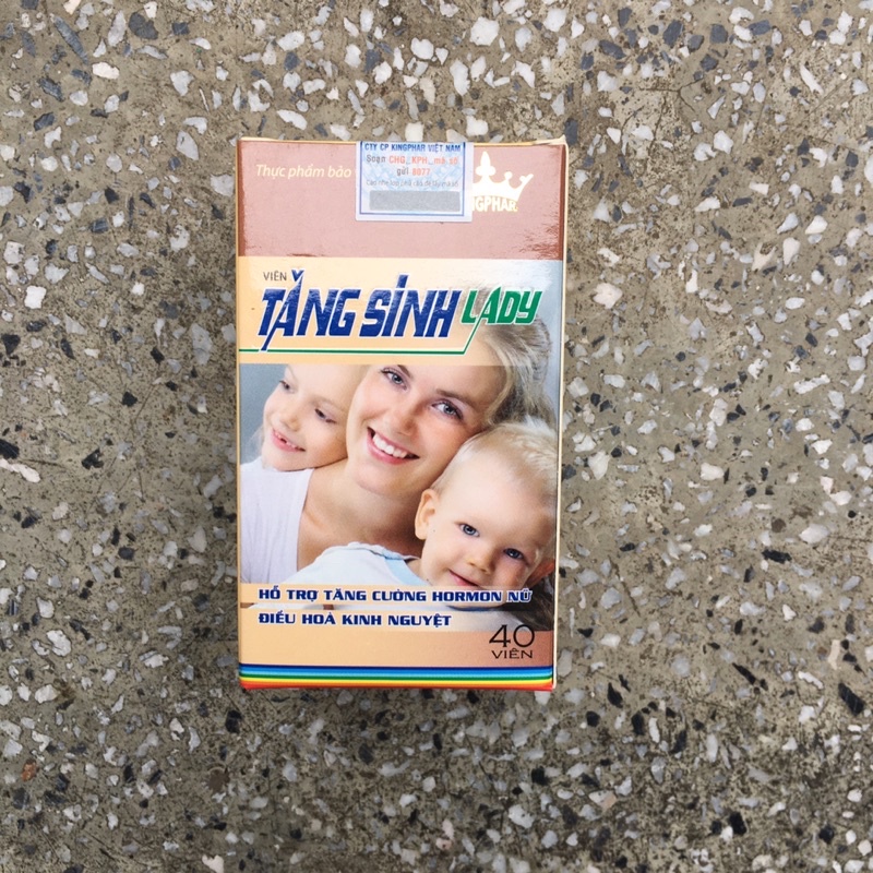 Viên tăng sinh lady - 40 viên - kingphar