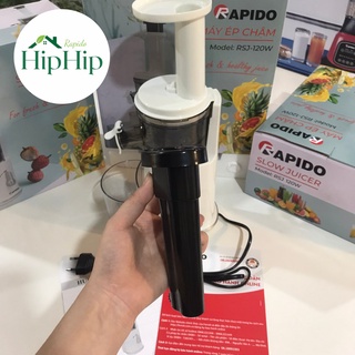 [HÀNG CHÍNH HÃNG] Máy ép chậm, máy ép hoa quả Mini Rapido RSJ120