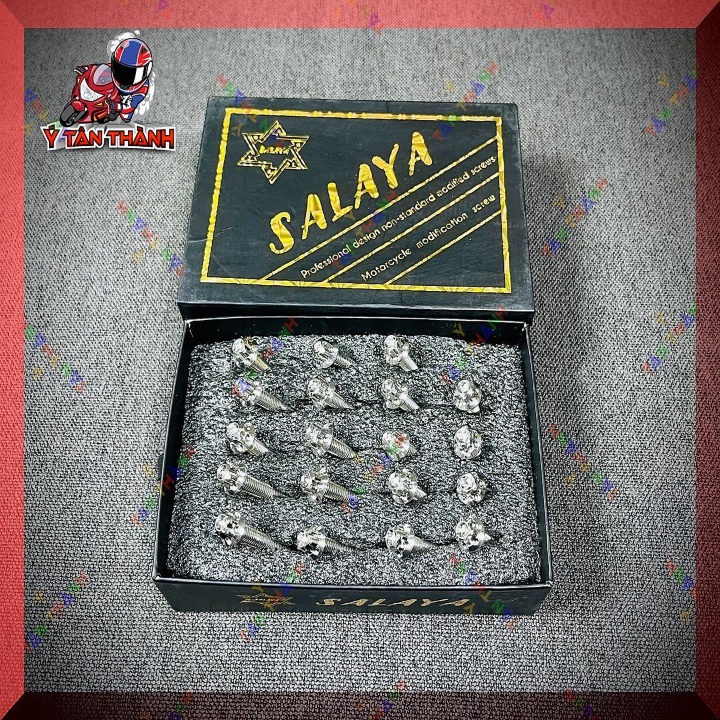 Bộ ốc lốc máy salaya Future 125,wave A 2020 19 con