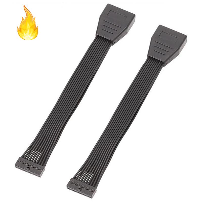Set 2 dây cáp mở rộng USB 3.0 19/20Pin 20Pin dài 15Cm chuyên dụng cho bo mạch chủ
