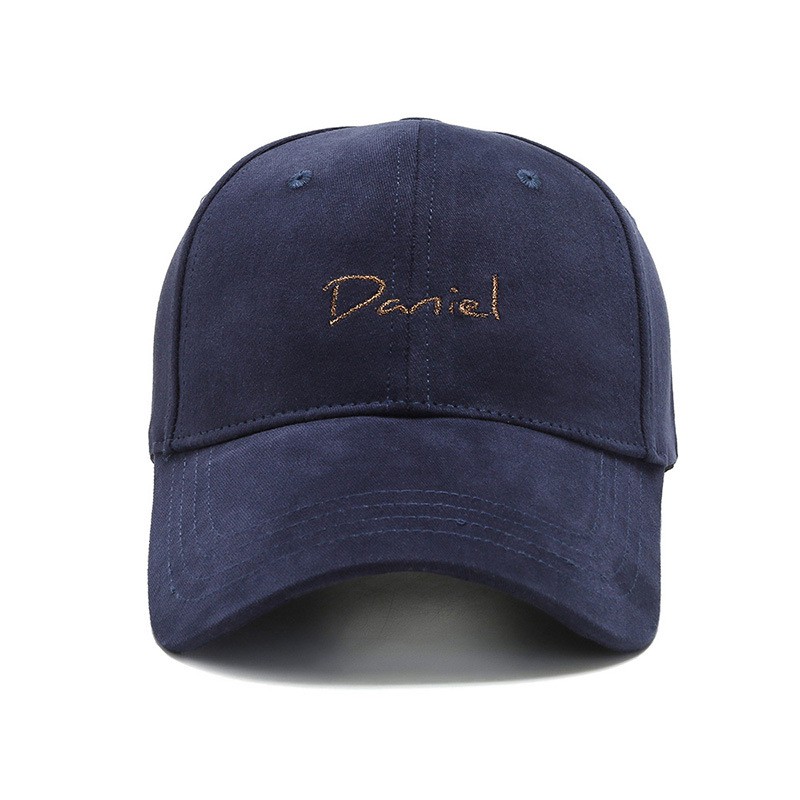 Nón kết cá tính, Mũ lưỡi trai thêu chữ Daniel chất vải dày dặn