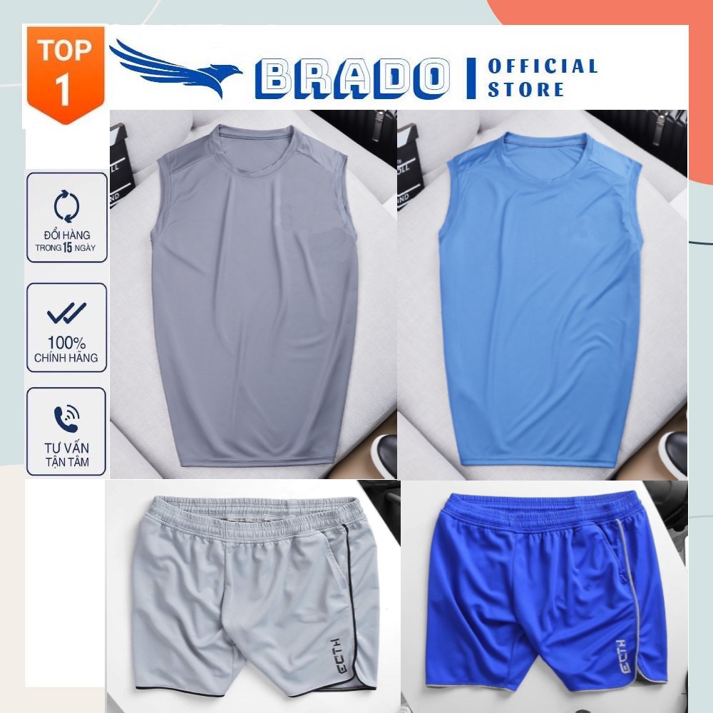 [ 𝐂𝐎𝐌𝐁𝐎 𝟕𝟗𝐊 ] Bộ quần áo thể thao, chạy bộ, tập gym, mặc nhà chất vải thể thao thoáng mát, thấm hút mồ hôi tốt