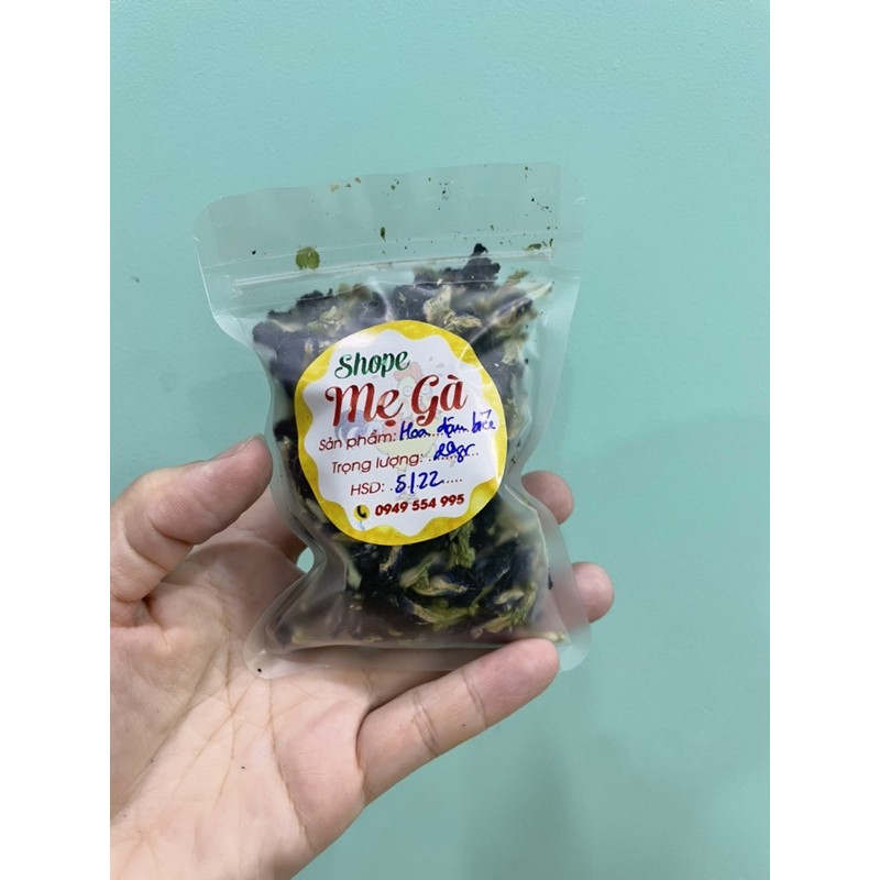 50gr hoa đậu biếc tạo màu cho bánh