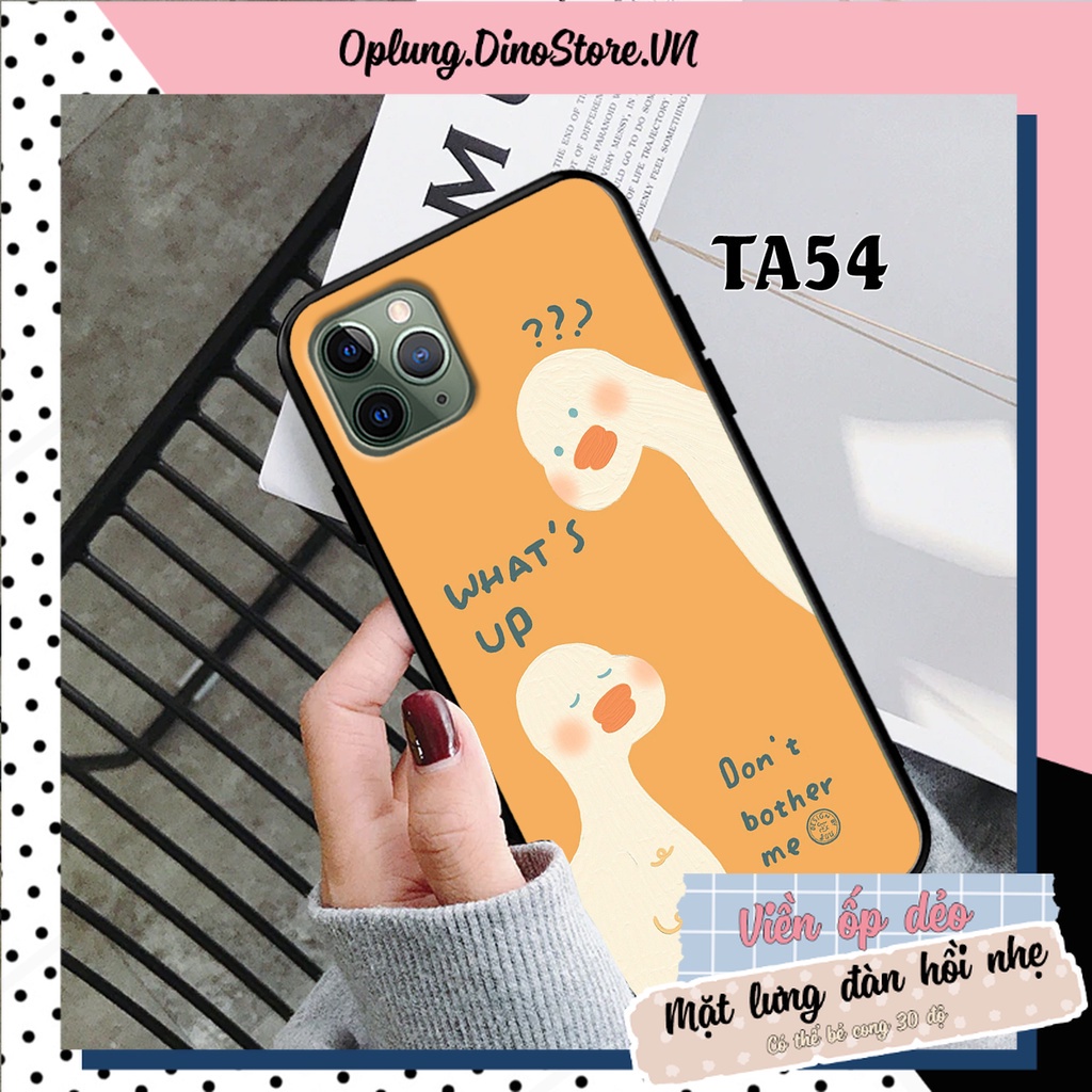 Ốp Iphone 6/6s//6sPlus/6plus/7/7Plus/8plus/X/Xs/Xsmax hoạt hình ngộ nghĩnh, ôm sát điện thoại.
