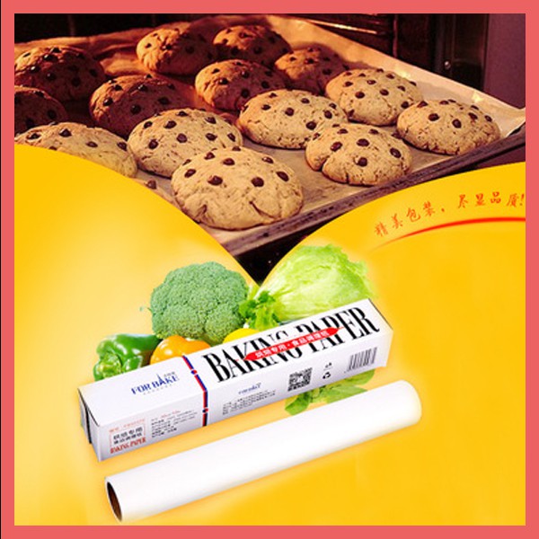 Baking Paper Giấy Nướng Bánh - Giấy Không Thấm Dầu (30cmx5m)
