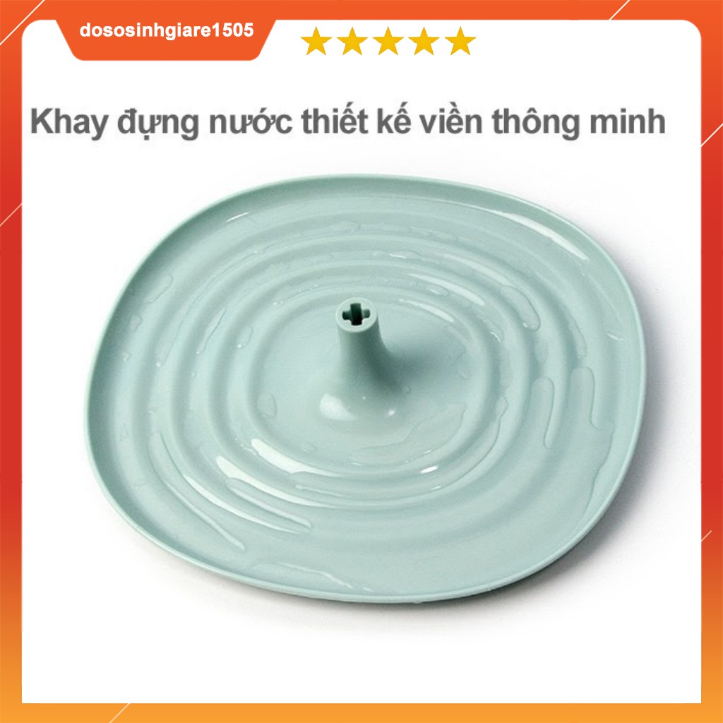 Khay úp, Giá úp bình sữa và núm ty hình cây sạch sẽ, tiện lợi