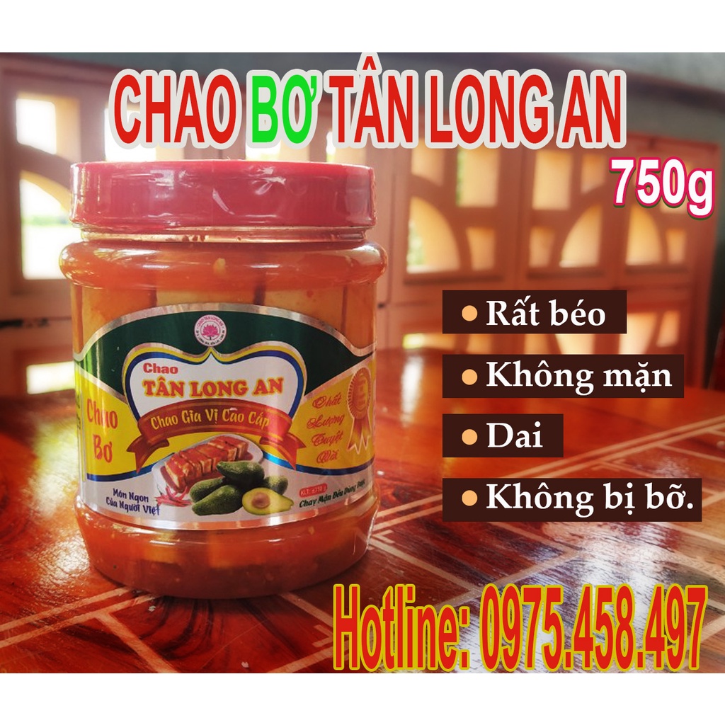 Chao Bơ đặc sản Tân Long An ăn là ghiền