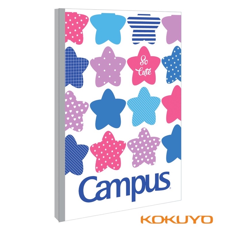 Tập sinh viên Campus So Cute 200 trang ô ly ngang.