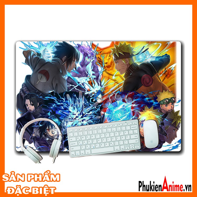 Shop Anime HCM - Lót chuột cao su 40x60 in hình Anime Naruto