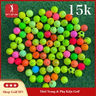 Bóng Golf Cũ Nhiều Màu Hàng Chuẩn Chính Hãng