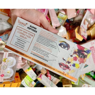 Serum Teana ASAP Super Peptides Dưỡng Trắng Mờ Thâm.