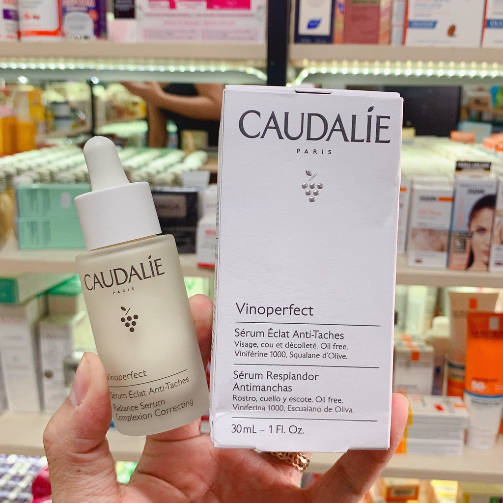 [Mẫu Mới] Serum ngừa Nám Trắng Da Caudalie Vinoperfect Serum Anti Taches 30ml