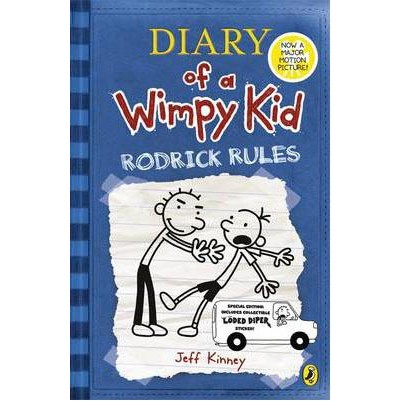 Nhật Ký Chú Bé Nhút Nhát - Tập 2: Luật Của Rodrick  - Diary Of A Wimpy Kid: Rodrick Rules - Book 2 (Penguin Books UK)