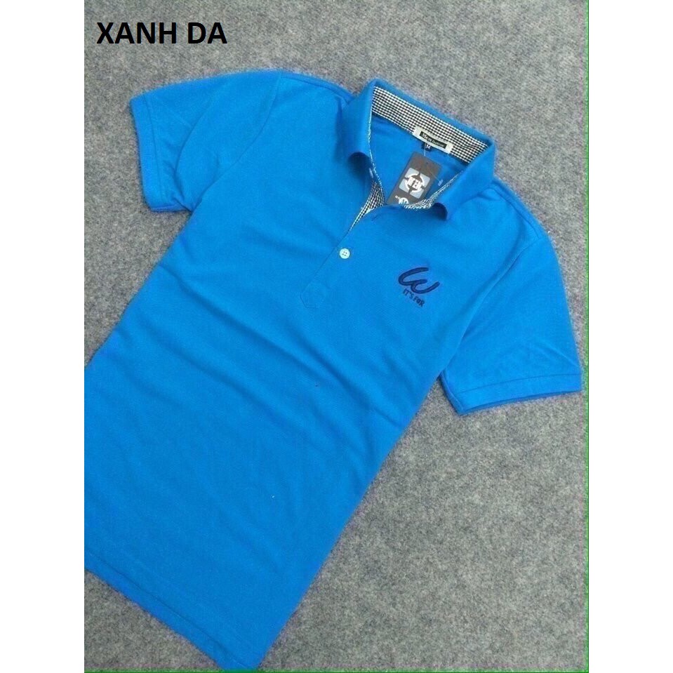 combo 3 áo thun nam vải cá sấu 4 chiều chất rẻ